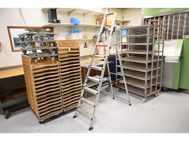 Altrex double decker aluminium uitzettrap - afbeelding 1 van  4