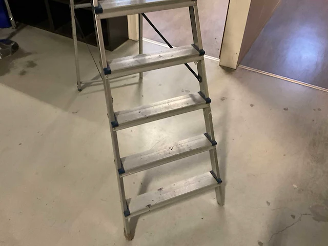 Altrex double decker d808 huishoudtrap - afbeelding 2 van  4