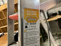 Altrex double decker d808 huishoudtrap - afbeelding 4 van  4