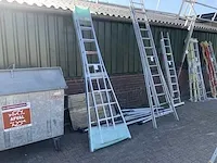 Altrex ksu 2 x 10 aluminium ladder - afbeelding 1 van  6