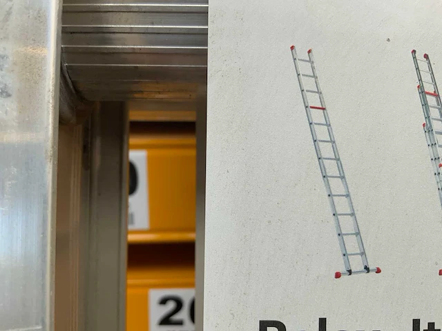 Altrex ladder 2x8 3.9m - afbeelding 4 van  6