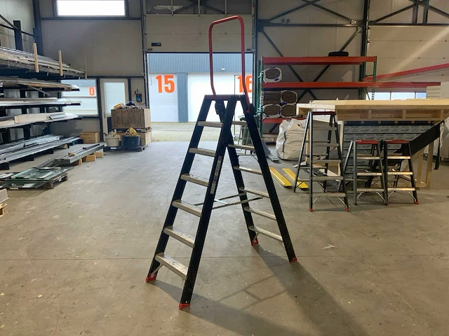 Altrex pro+ taurus 2x7 dubbelzijdige trap - afbeelding 2 van  9