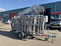 Altrex rolsteiger met rss dak randbeveiliging en aanhangwagen - afbeelding 12 van  26