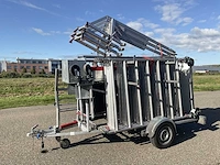Altrex rolsteiger met rss dak randbeveiliging en aanhangwagen - afbeelding 20 van  26