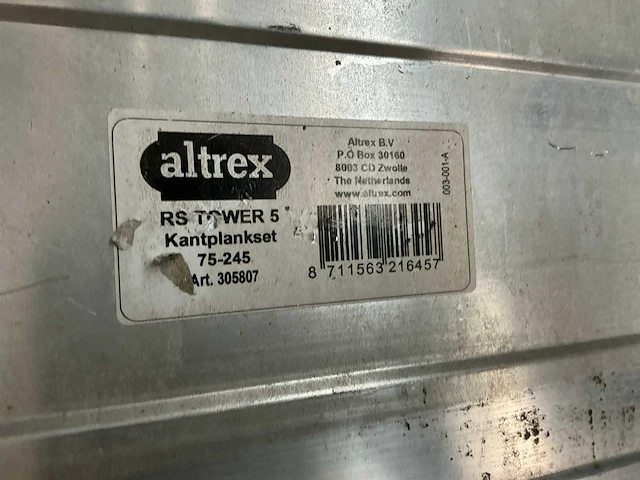 Altrex rs tower 3 steiger (2x) - afbeelding 29 van  32