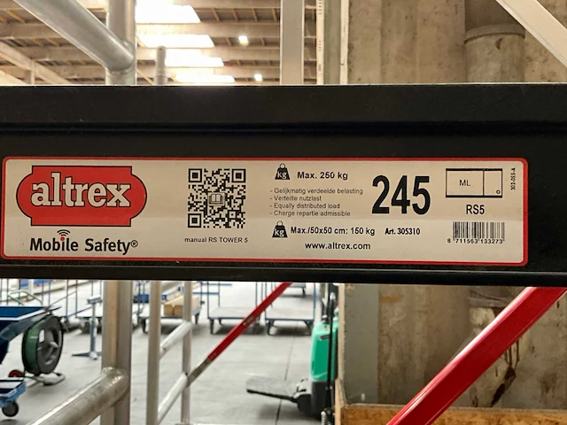Altrex rs tower 5 kamersteiger - afbeelding 6 van  8