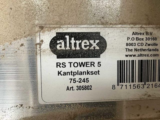 Altrex rs tower 5 rolsteiger - afbeelding 7 van  8