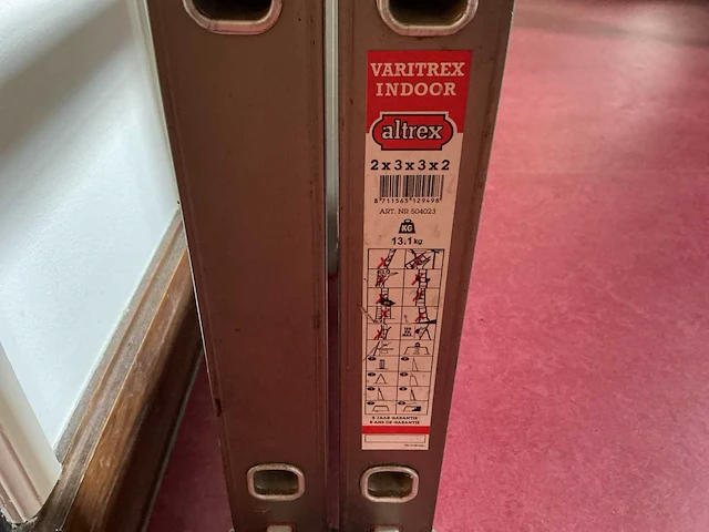 Altrex var trex vouwladder ladder en trap - afbeelding 4 van  4