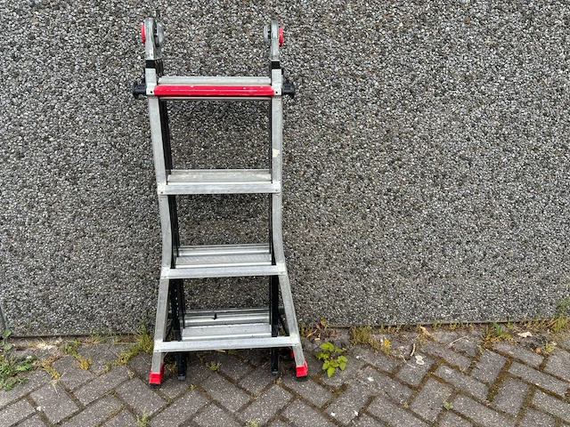 Altrex varitrex teleprof 4x4 vouwladder - afbeelding 2 van  4