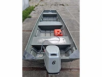 Alumacraft - aluminium boot met trailer + 6 pk honda - consoleboot en visboot - afbeelding 2 van  27