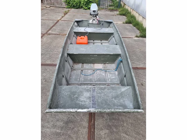 Alumacraft - aluminium boot met trailer + 6 pk honda - consoleboot en visboot - afbeelding 4 van  27