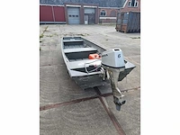 Alumacraft - aluminium boot met trailer + 6 pk honda - consoleboot en visboot - afbeelding 7 van  27