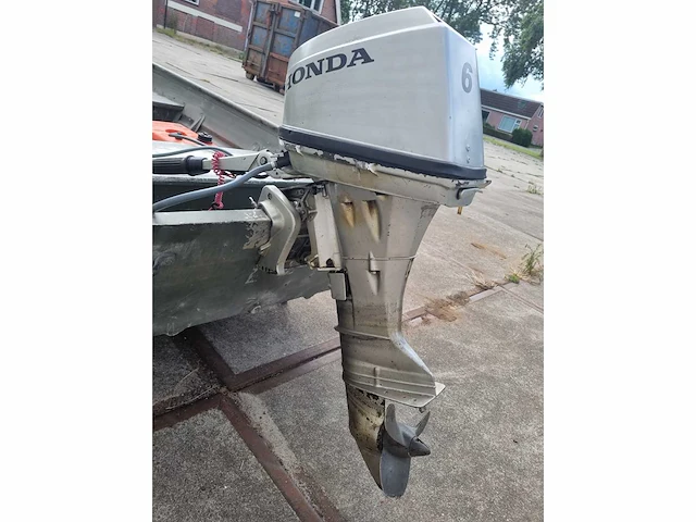 Alumacraft - aluminium boot met trailer + 6 pk honda - consoleboot en visboot - afbeelding 8 van  27