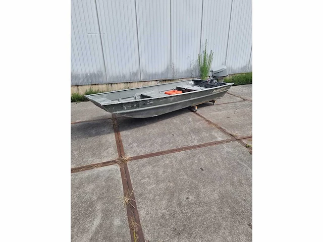 Alumacraft - aluminium boot met trailer + 6 pk honda - consoleboot en visboot - afbeelding 16 van  27