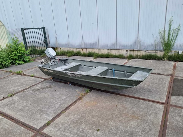 Alumacraft - aluminium boot met trailer + 6 pk honda - consoleboot en visboot - afbeelding 23 van  27