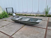Alumacraft - aluminium boot met trailer + 6 pk honda - consoleboot en visboot - afbeelding 23 van  27