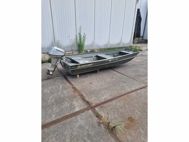 Alumacraft - aluminium boot met trailer + 6 pk honda - consoleboot en visboot - afbeelding 24 van  27
