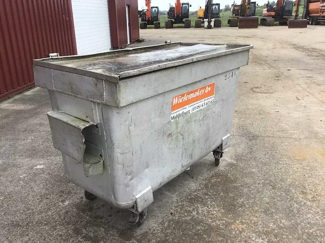 Aluminium afvalcontainer - afbeelding 5 van  7