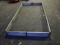 Aluminium bat rand - 242x222x16cm - afbeelding 1 van  6