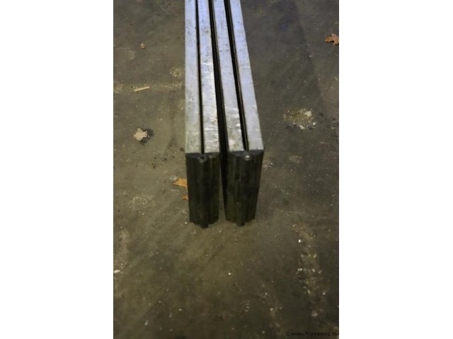 Aluminium bat rand - 242x222x16cm - afbeelding 6 van  6