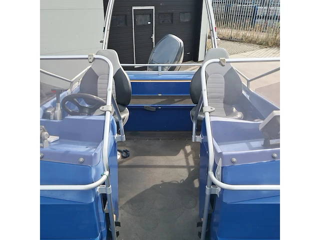 Aluminium boot, buster, xxl, 2007, incl. buitenboordmotor en boottrailer - afbeelding 17 van  56