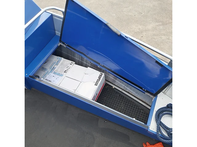 Aluminium boot, buster, xxl, 2007, incl. buitenboordmotor en boottrailer - afbeelding 29 van  56