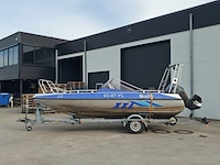 Aluminium boot, buster, xxl, 2007, incl. buitenboordmotor en boottrailer - afbeelding 2 van  56
