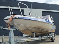 Aluminium boot, buster, xxl, 2007, incl. buitenboordmotor en boottrailer - afbeelding 32 van  56