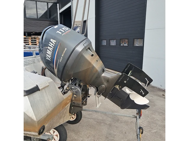 Aluminium boot, buster, xxl, 2007, incl. buitenboordmotor en boottrailer - afbeelding 34 van  56
