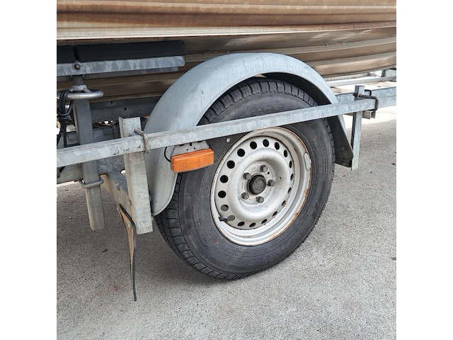 Aluminium boot, buster, xxl, 2007, incl. buitenboordmotor en boottrailer - afbeelding 53 van  56