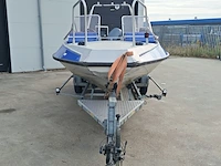 Aluminium boot, buster, xxl, 2007, incl. buitenboordmotor en boottrailer - afbeelding 7 van  56