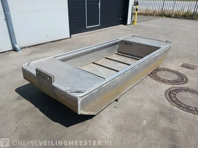 Aluminium boot met elektrische buitenboordmotor minn kota - afbeelding 3 van  12