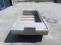 Aluminium boot met elektrische buitenboordmotor minn kota - afbeelding 4 van  12