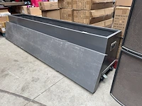 Aluminium buizen/frame, transportkist verrijdbaar - afbeelding 1 van  8