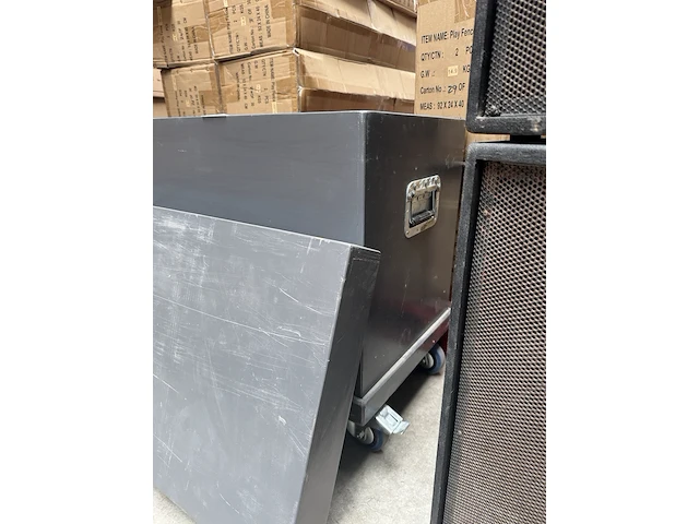 Aluminium buizen/frame, transportkist verrijdbaar - afbeelding 5 van  8