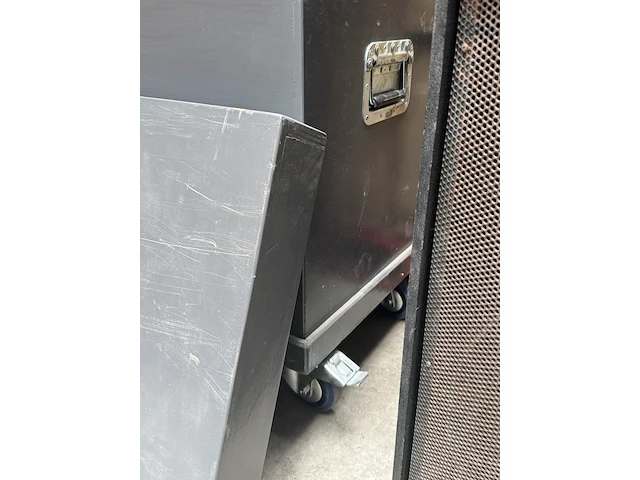 Aluminium buizen/frame, transportkist verrijdbaar - afbeelding 6 van  8