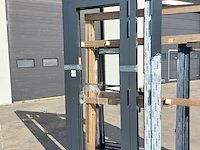 Aluminium deurkozijn, zwartgrijs (mat) - afbeelding 1 van  9