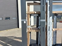 Aluminium deurkozijn, zwartgrijs (mat) - afbeelding 2 van  9