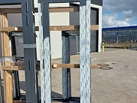 Aluminium deurkozijn, zwartgrijs (mat) - afbeelding 1 van  8
