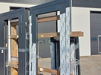 Aluminium deurkozijn, zwartgrijs (mat) - afbeelding 2 van  6