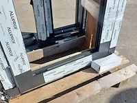 Aluminium deurkozijn, zwartgrijs (mat) - afbeelding 6 van  6