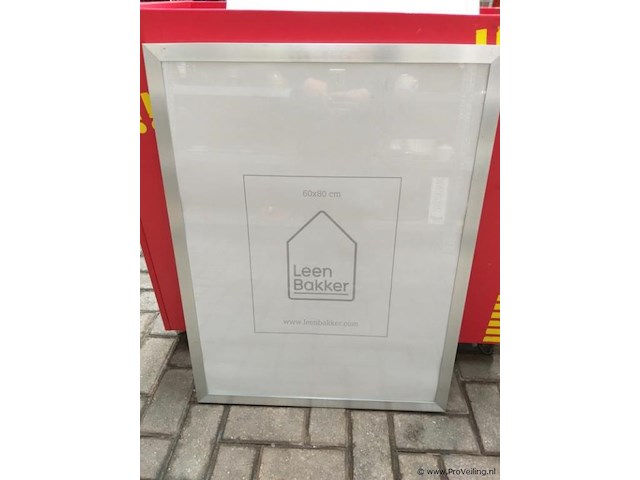 Aluminium geborstelde wissellijsten - 60 x 80 - 7 stuks - afbeelding 1 van  4