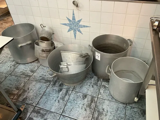 Aluminium grootformaat (kook)pannen - afbeelding 1 van  7