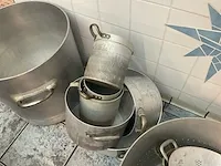Aluminium grootformaat (kook)pannen - afbeelding 4 van  7