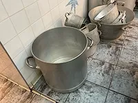 Aluminium grootformaat (kook)pannen - afbeelding 5 van  7