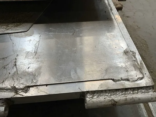 Aluminium hakselaar/uitdraaimachine klapschotten - afbeelding 5 van  6