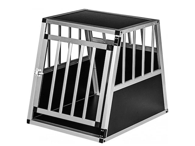 Aluminium hondentransportbox petstuff - afbeelding 1 van  4