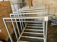 Aluminium kledingrek (9x) - afbeelding 2 van  2
