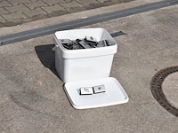 Aluminium klemmen voor zonnepanelen 100 stuks - afbeelding 1 van  1