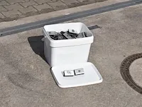 Aluminium klemmen voor zonnepanelen 104 stuks - afbeelding 1 van  1